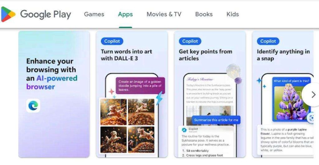 Microsoft Edge Android