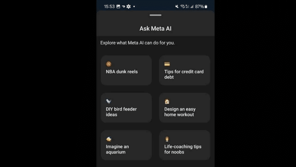 Introduzione al Chatbot Meta AI su Instagram 6 image 106