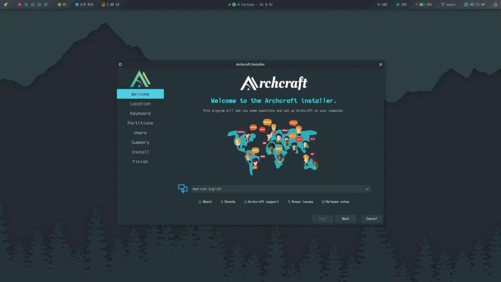 Calamares 3.3.6 migliora installer di Linux e supporto ai Plymouth Splash Screens 2 Calamares