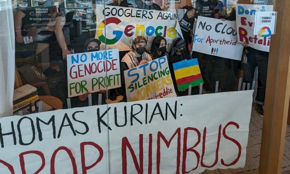 Google licenzia 28 dipendenti in protesta per il Cloud con Israele