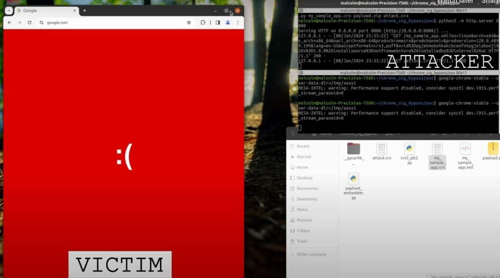 Attacchi "Embedding ZIP" su estensioni di Google Chrome: vulnerabilità esposta 7 image 172 1