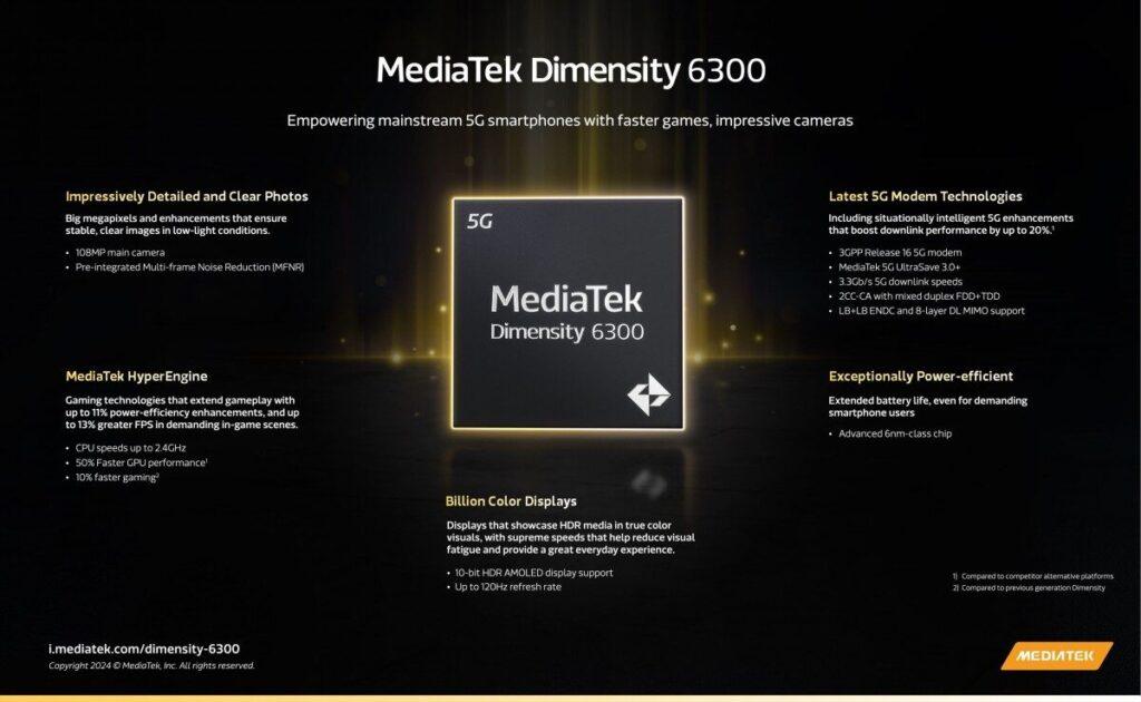 MediaTek Dimensity 6300 è ufficiale 6 image 190 2
