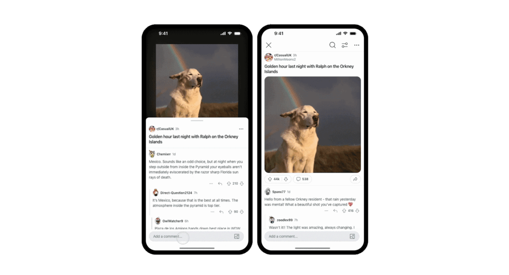 Reddit migliora la navigazione nei commenti dall'app mobile 7 image 228