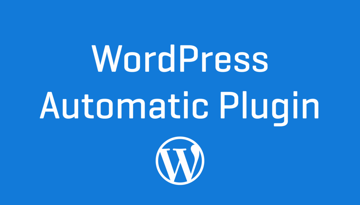 Wp Automatic Plugin