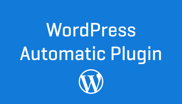 Wp Automatic Plugin