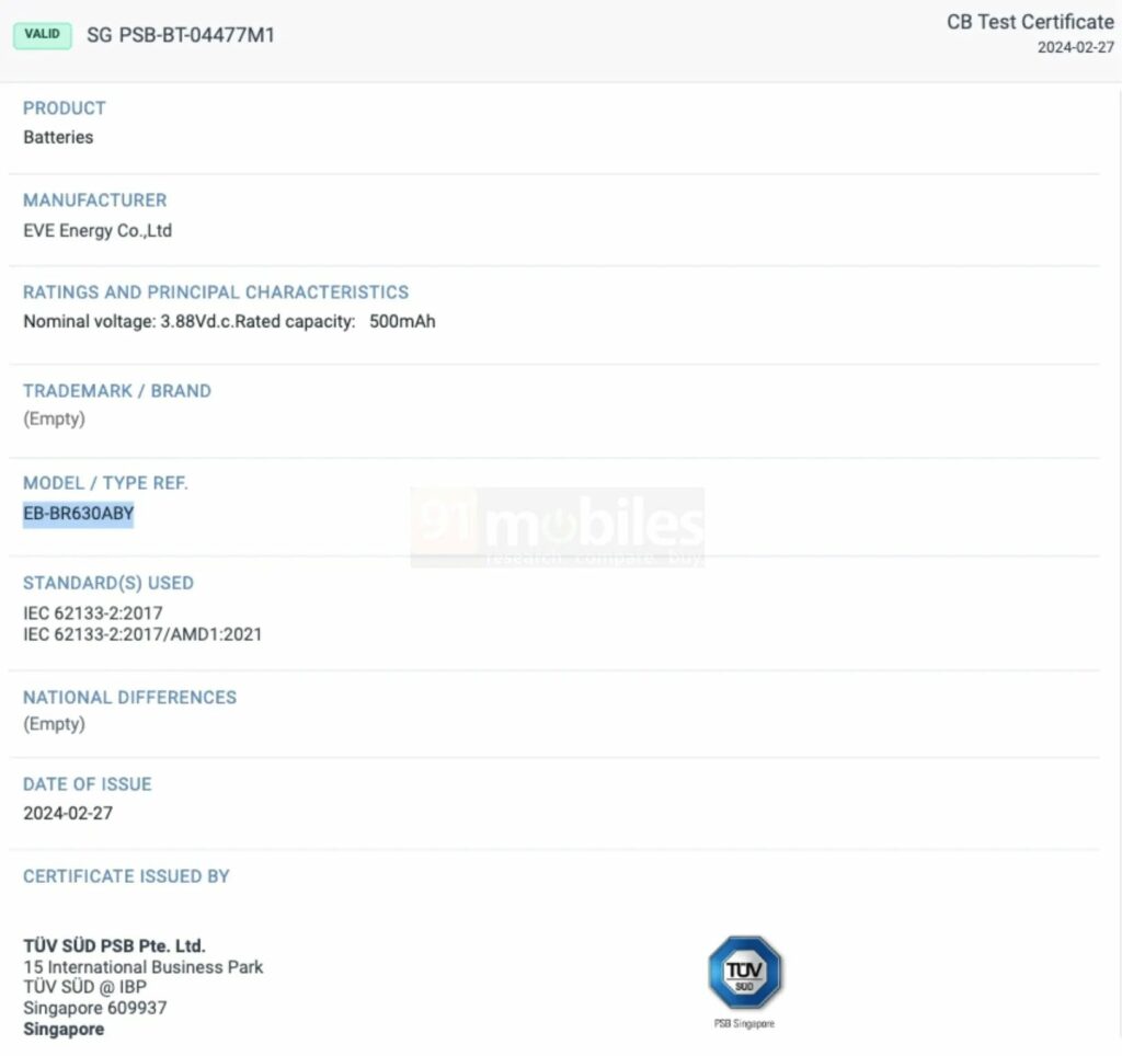 Samsung Galaxy Buds 3 Pro: specifiche della batteria rivelate 6 image 232