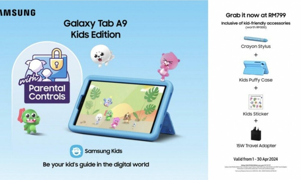 Lancio della Samsung Galaxy Tab A9 Kids Edition