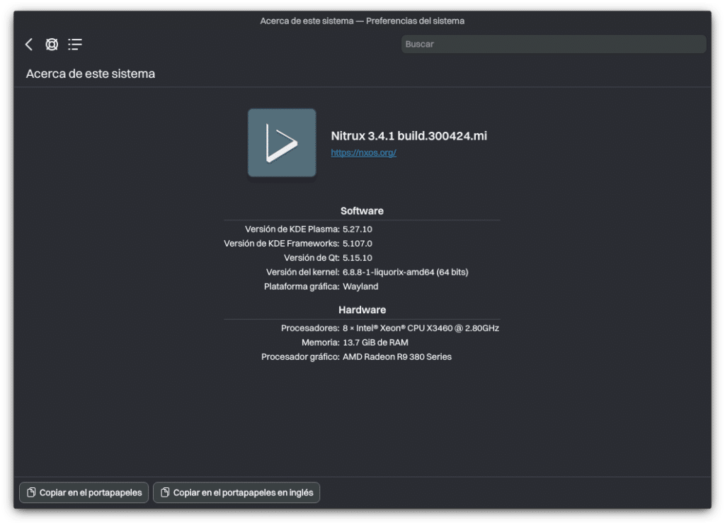 Nitrux 3.4.1: Kernel Linux 6.8 e supporto esteso 6 Nitrux 3.4.1