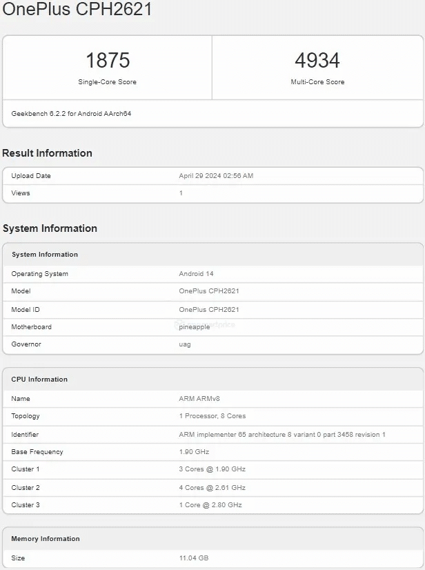 OnePlus Nord 4: anteprima su chipset, batteria e Geekbench 6 image 281