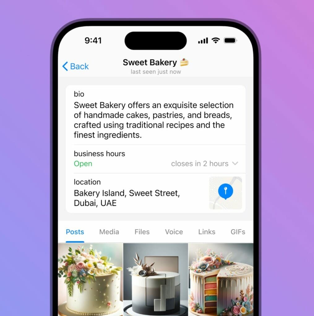Telegram sfida Meta con funzionalità Business e condivisione dei Ricavi 6 image 4 2