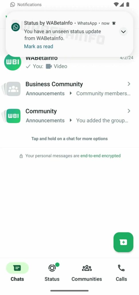 WhatsApp rinnova le notifiche per gli Aggiornamenti di Stato 6 image 45 4