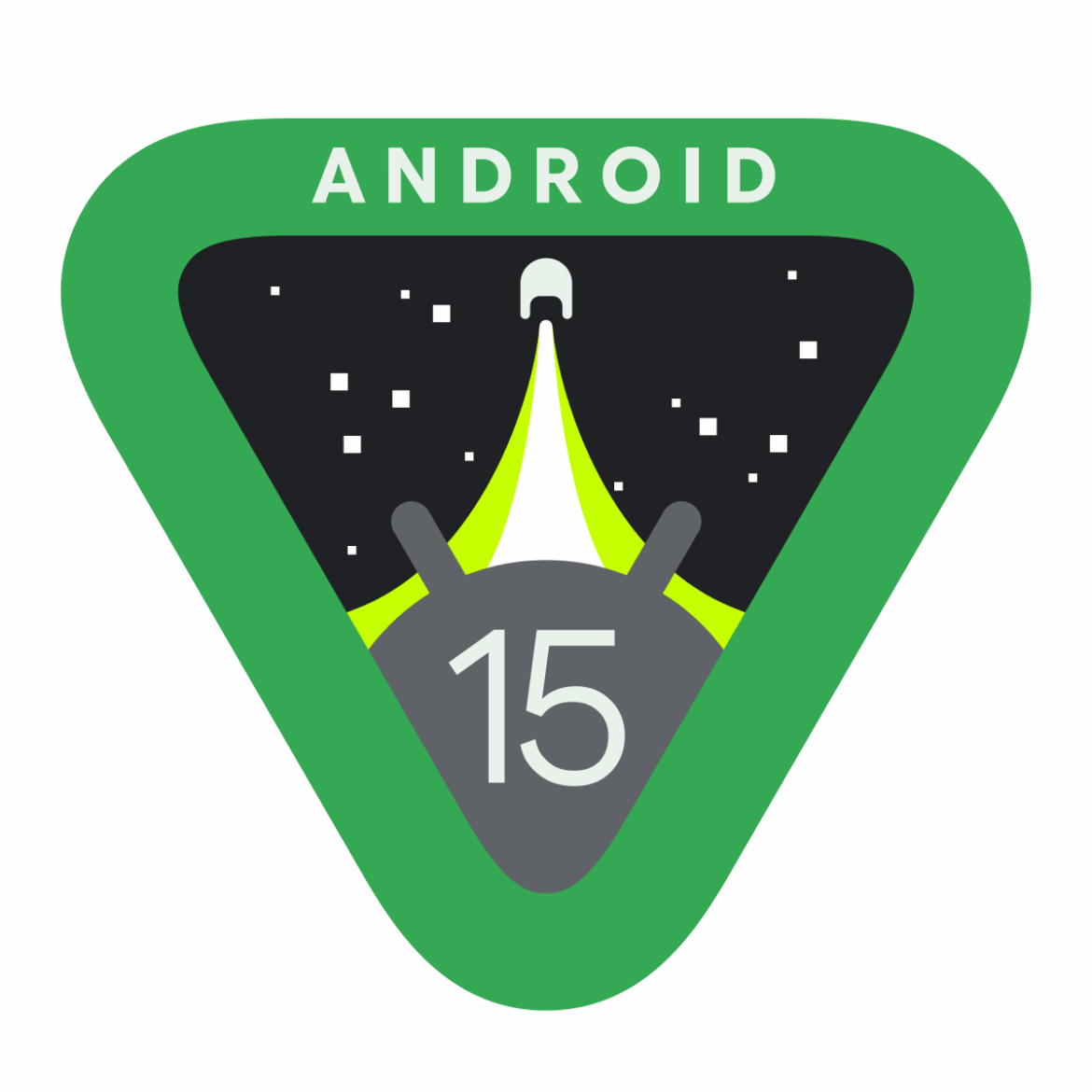 Android 15 logo Android 15 logo