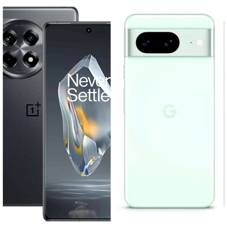 Google Pixel 8a vs OnePlus 12R quale scegliere