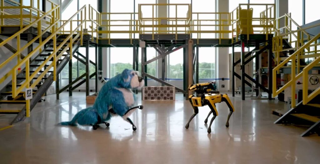 Cani Robot ballano ed il Web commenta: "Incubo Assicurato"