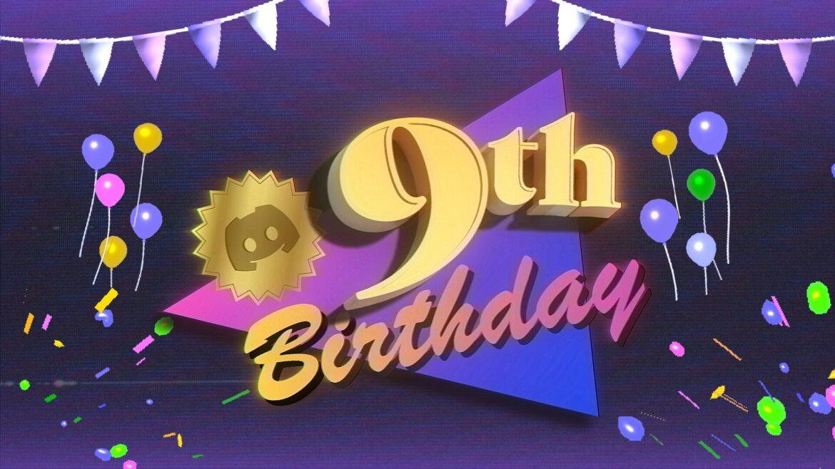 Discord nono compleanno Discord nono compleanno