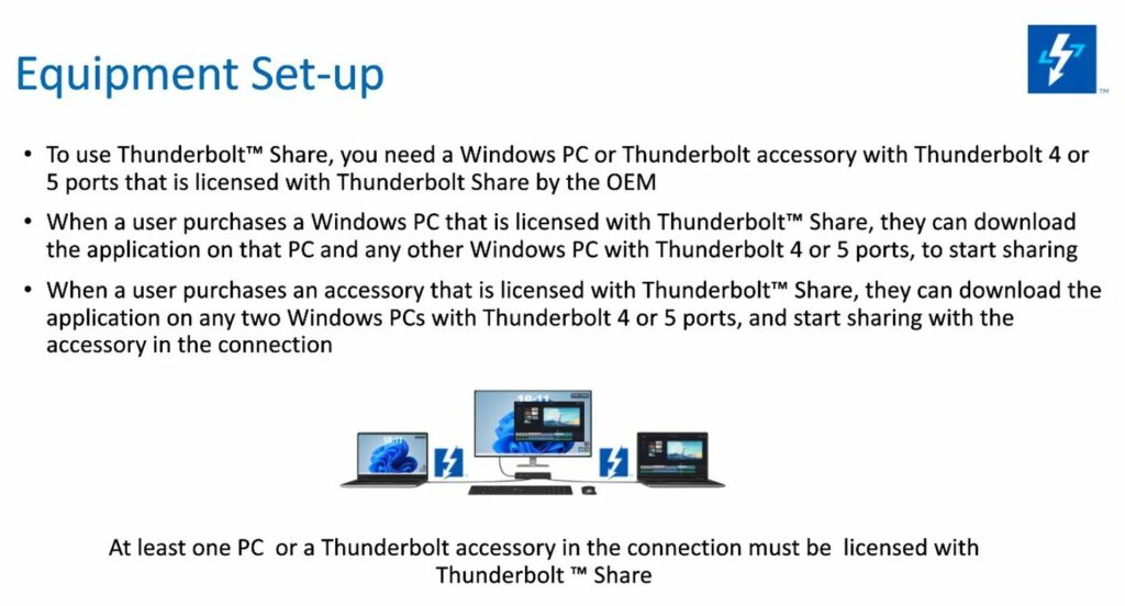Intel Thunderbolt Share per il controllo e la condivisione tra PC 6 image 138 1