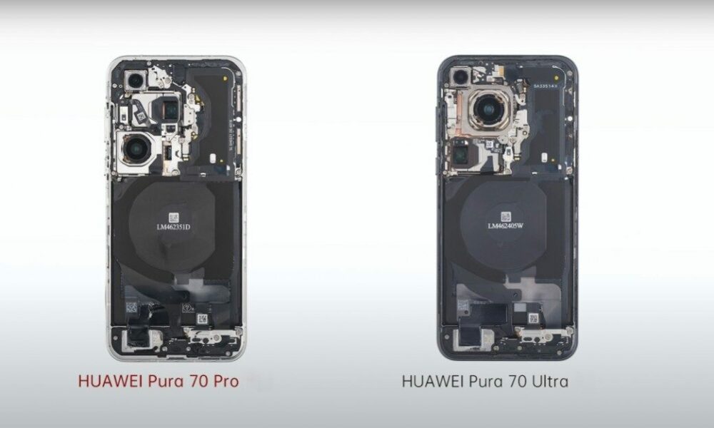 Smontaggio Huawei Pura 70 Pro: piccole differenze rispetto all'Ultra