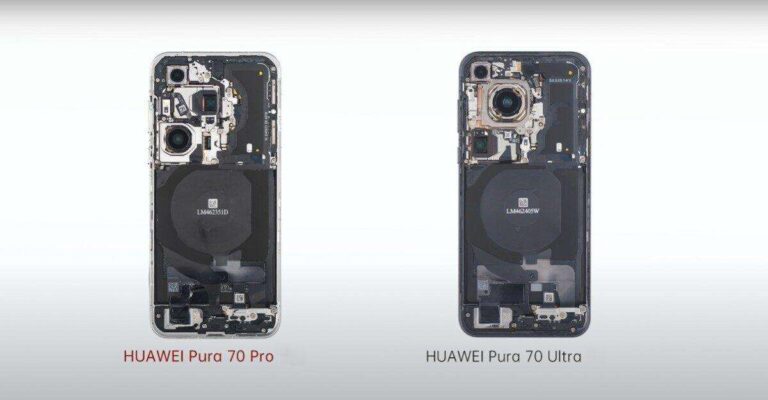 Smontaggio Huawei Pura 70 Pro: piccole differenze rispetto all'Ultra
