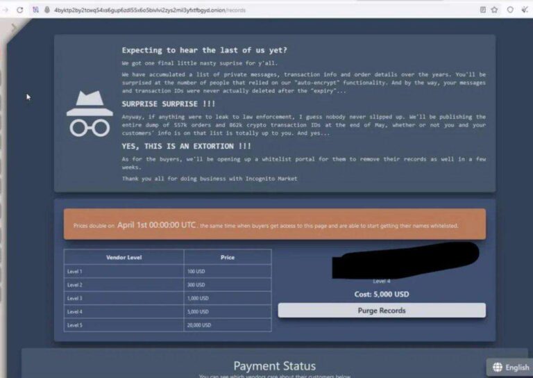 Arrestato a New York il proprietario dell'Incognito Black Market