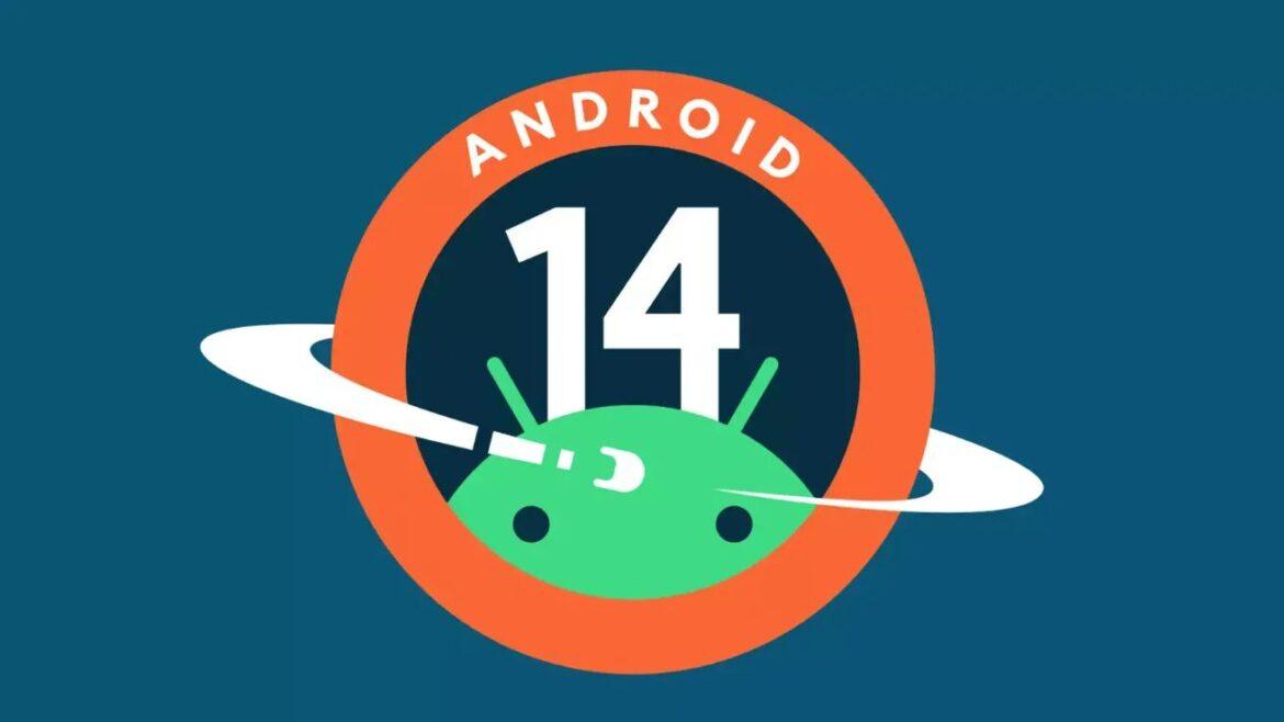 Android 14 logo