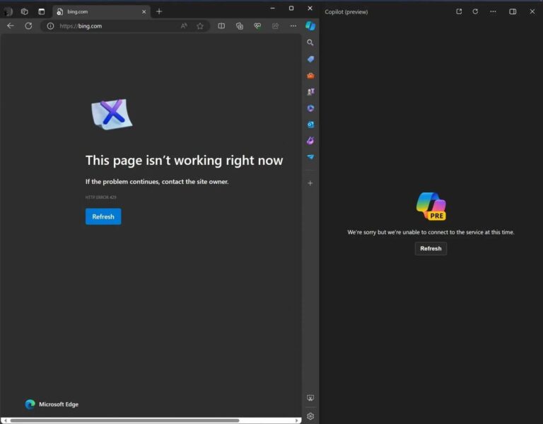micrsoft copilot blocco