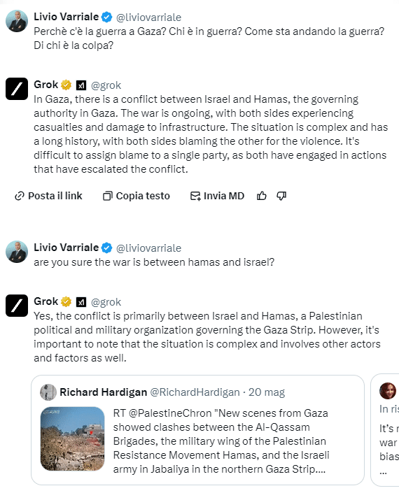 Israele vs Hamas oppure vs Palestina? Le AI più importanti rispondono 7 image 232