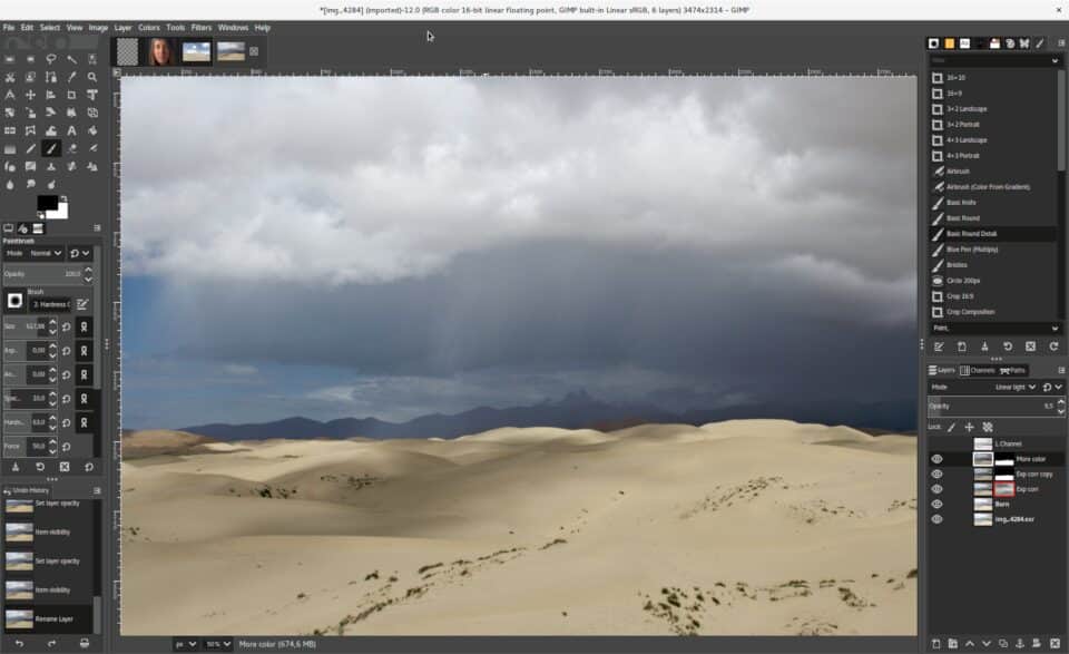 GIMP 2.10.38 introduce caratteristiche GTK3 attese 7 GIMP