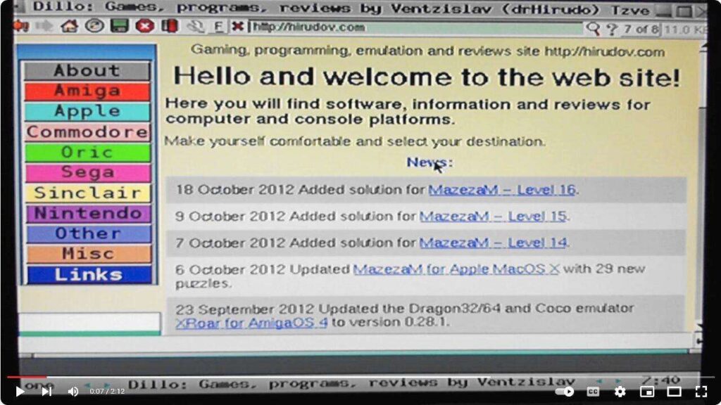 Dillo 3.1: browser web Open-Source torna dopo 9 anni