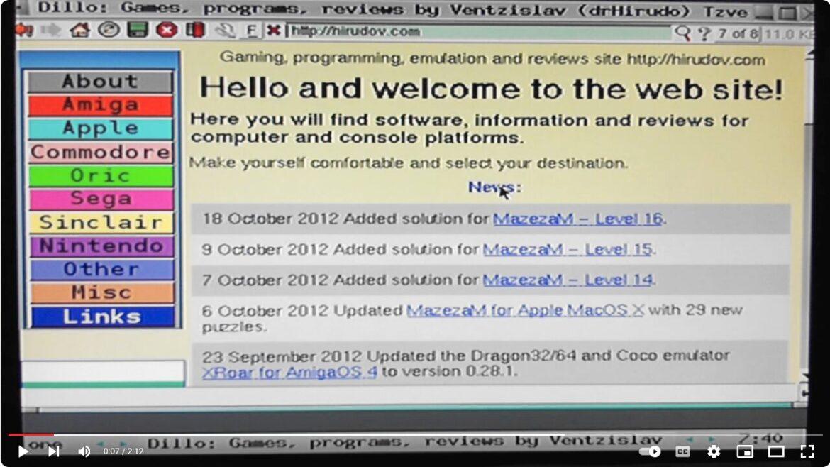 Dillo 3.1: browser web Open-Source torna dopo 9 anni