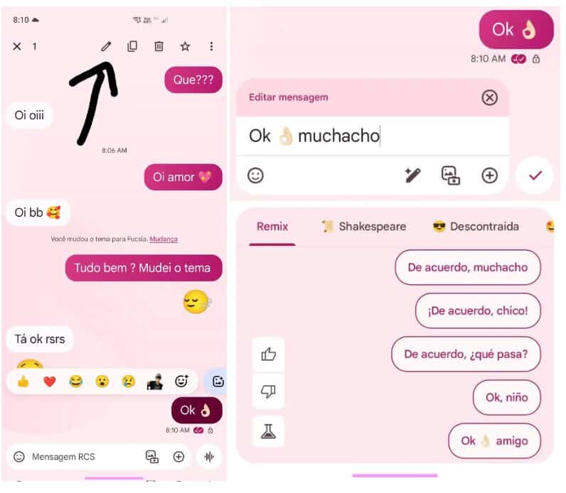 Google Messages introduce la modifica dei Messaggi RCS 6 image 98 7