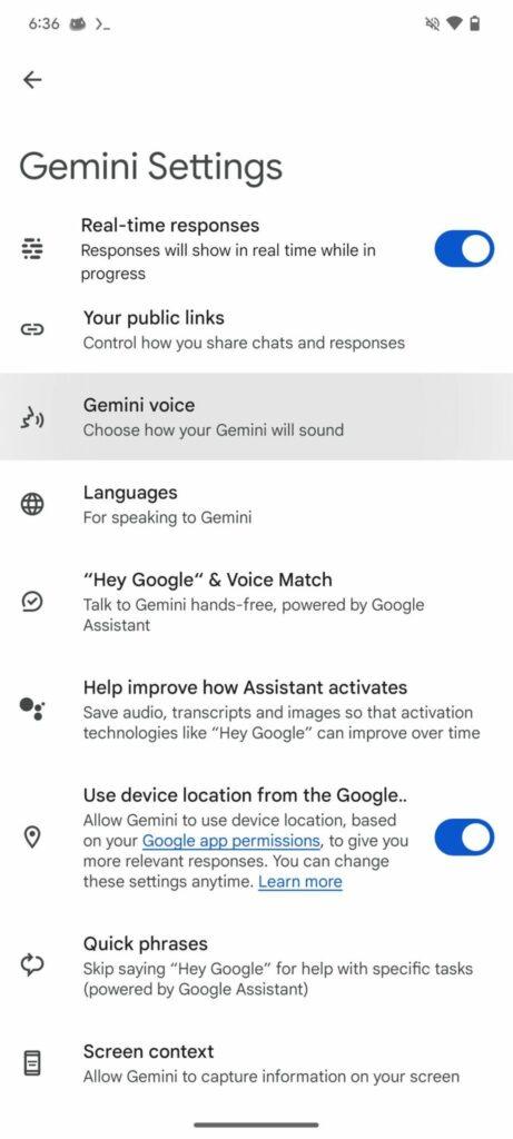 Google Gemini avrà più voci e Qualcomm facilita gli aggiornamenti Android 6 image 236 15