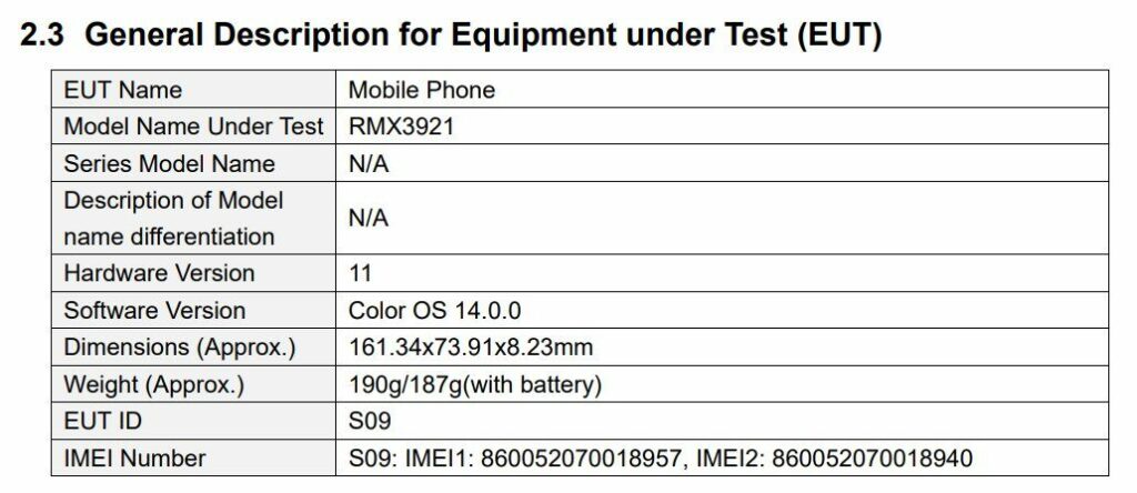 Realme 13 Pro+: dettagli e certificazione FCC 7 image 245 2