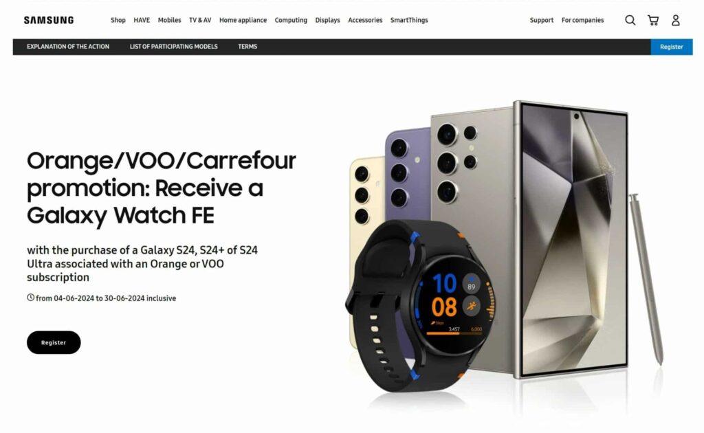 Samsung Galaxy Watch FE: anteprima ufficiale in Francia 8 image 45