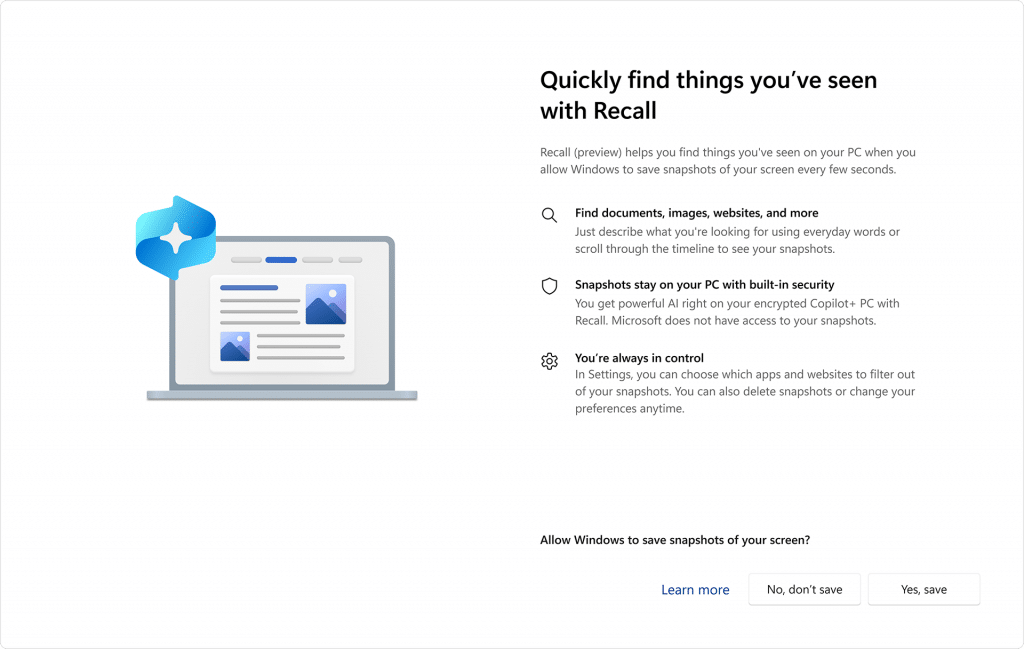 Micrsoft si "pente" su anteprima Recall per i PC Copilot+ 7 image 63