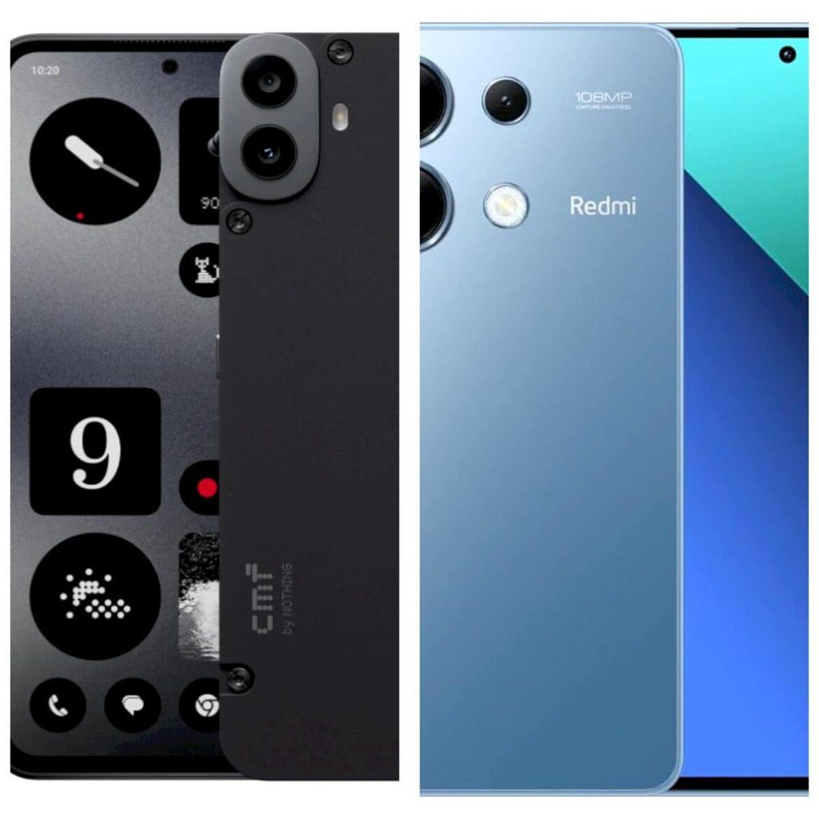 CMF Phone 1 Redmi Note 13_