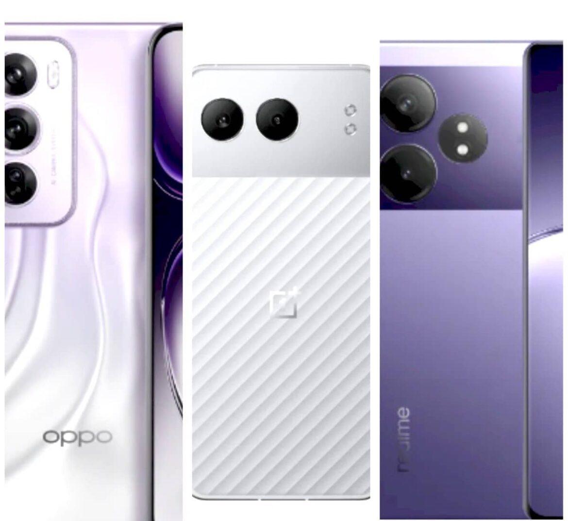 OnePlus Nord 4 vs OPPO Reno12 vs Realme GT 6T