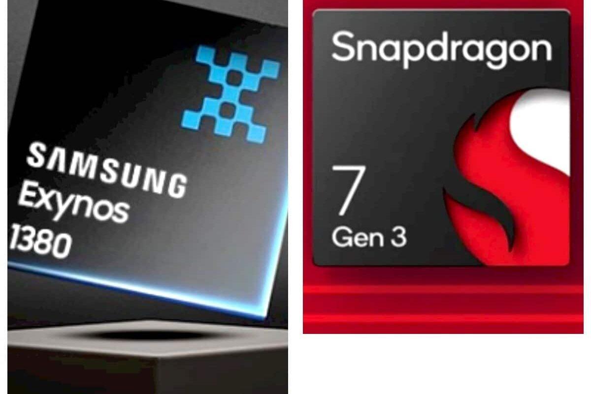 Snapdragon 7 Gen 3 e Exynos 1380 5G chi vince