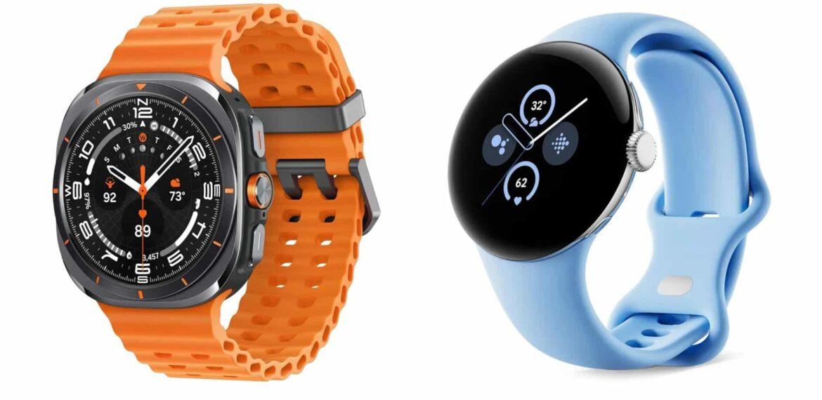 Galaxy Watch Ultra Google Pixel Watch 2