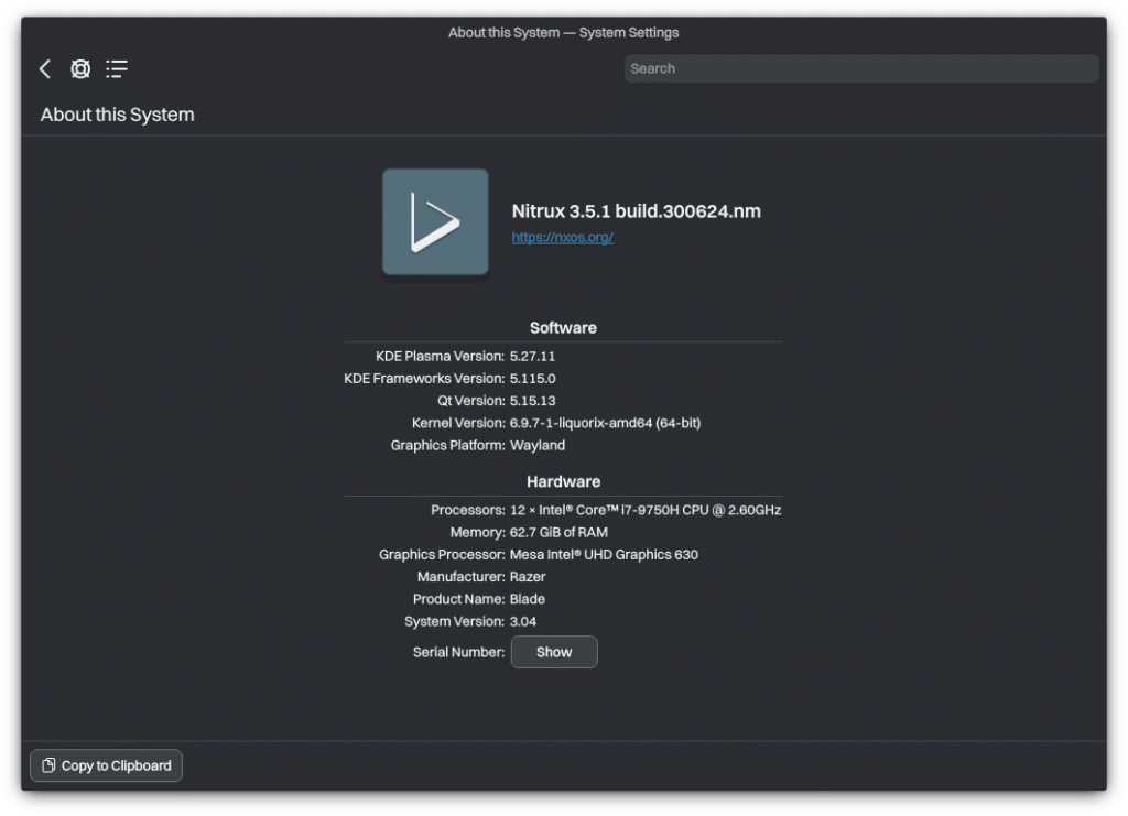 Nitrux 3.5.1: rilasciata la nuova versione con Kernel Linux 6.9 e Driver NVIDIA 555 6 image 13