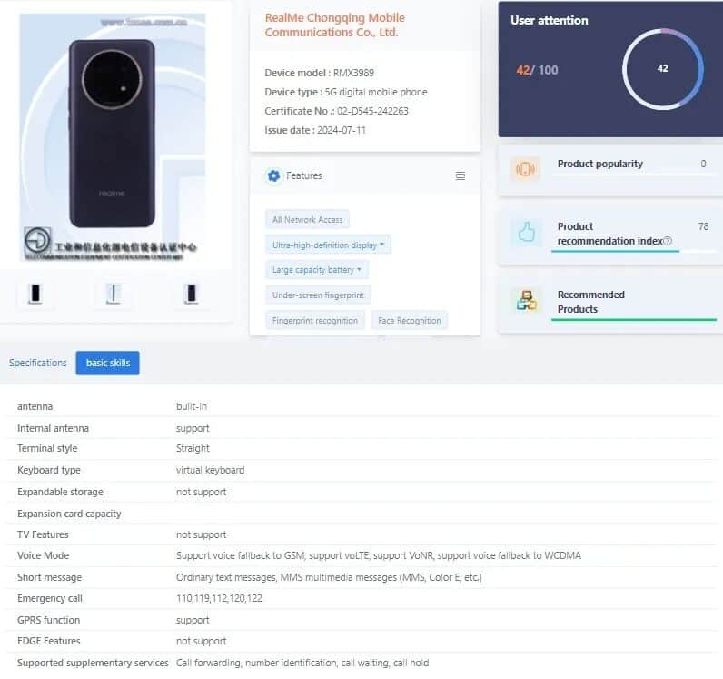 Realme 13 Pro 5G: specifiche rivelate prima del lancio 8 image 163
