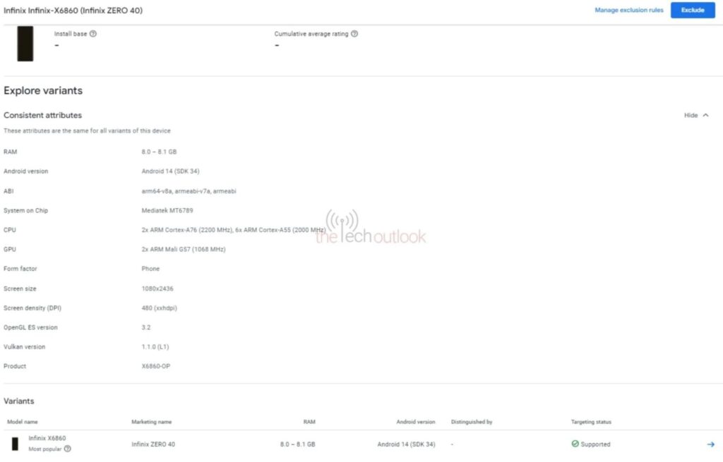 Infinix Zero 40 4G, Nothing Phone (2a) Plus e Google Pixel 9 Pro XL: specifiche, certificazioni e differenze di design 7 image 206 9