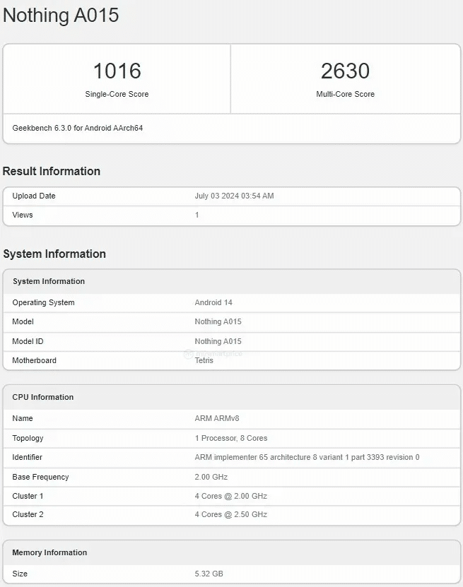 CMF Phone 1 su Geekbench e CMF Buds Pro 2 le postazioni 6 image 22