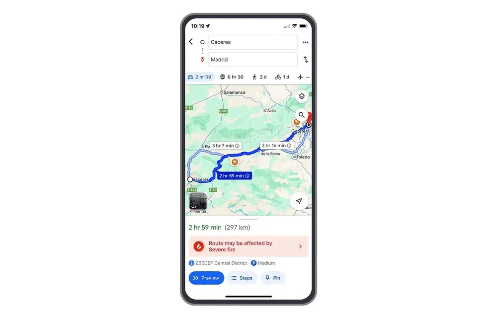 Google alert incendi su Maps e Circle to Search su Chrome Desktop 7 image 250