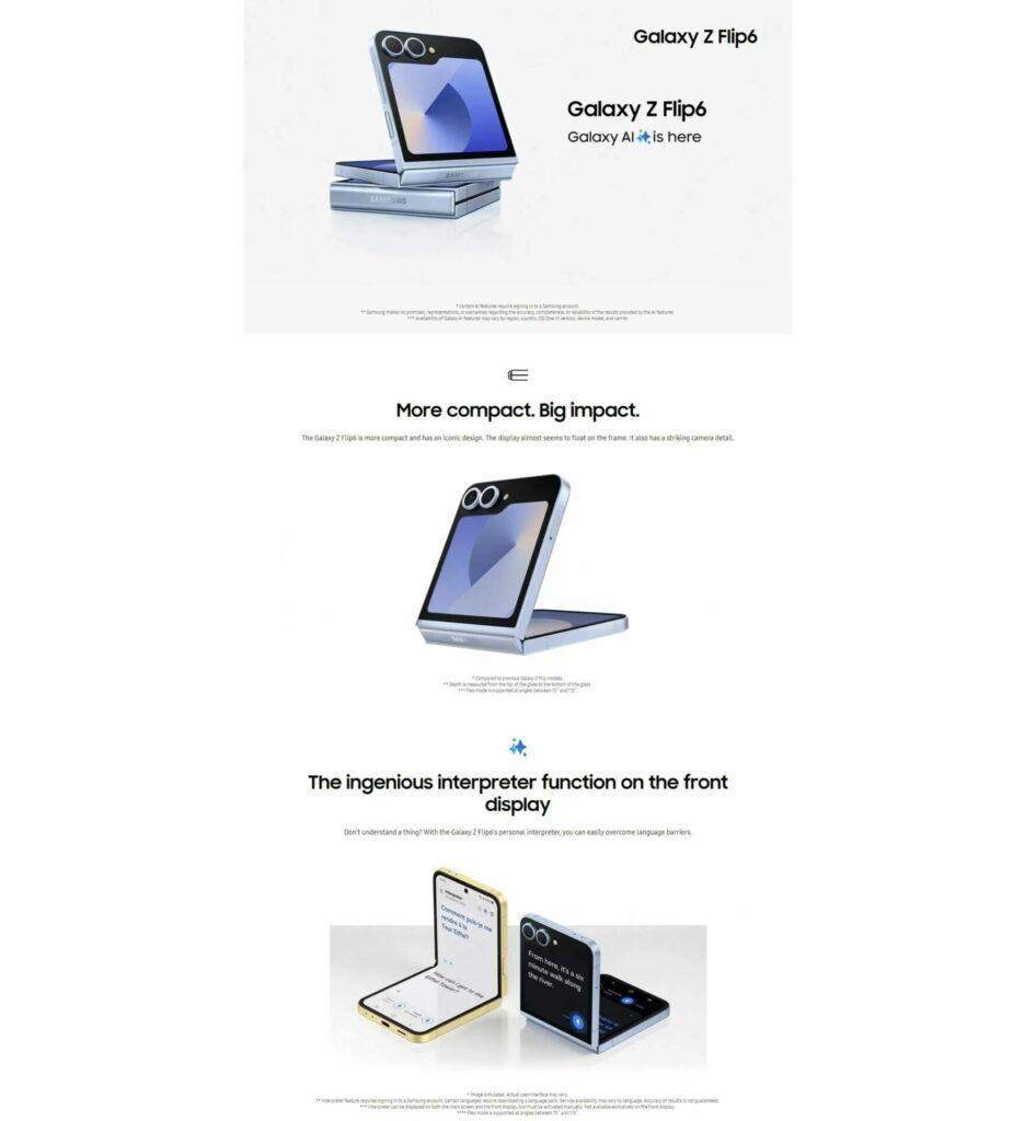 Sappiamo tutto dei Samsung Galaxy Z Flip 6 e Z Fold 6 6 image 29 1