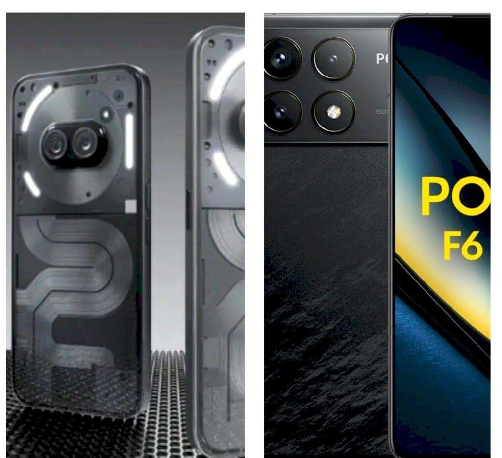 Nothing Phone 2a Plus vs POCO F6 quale scegliere