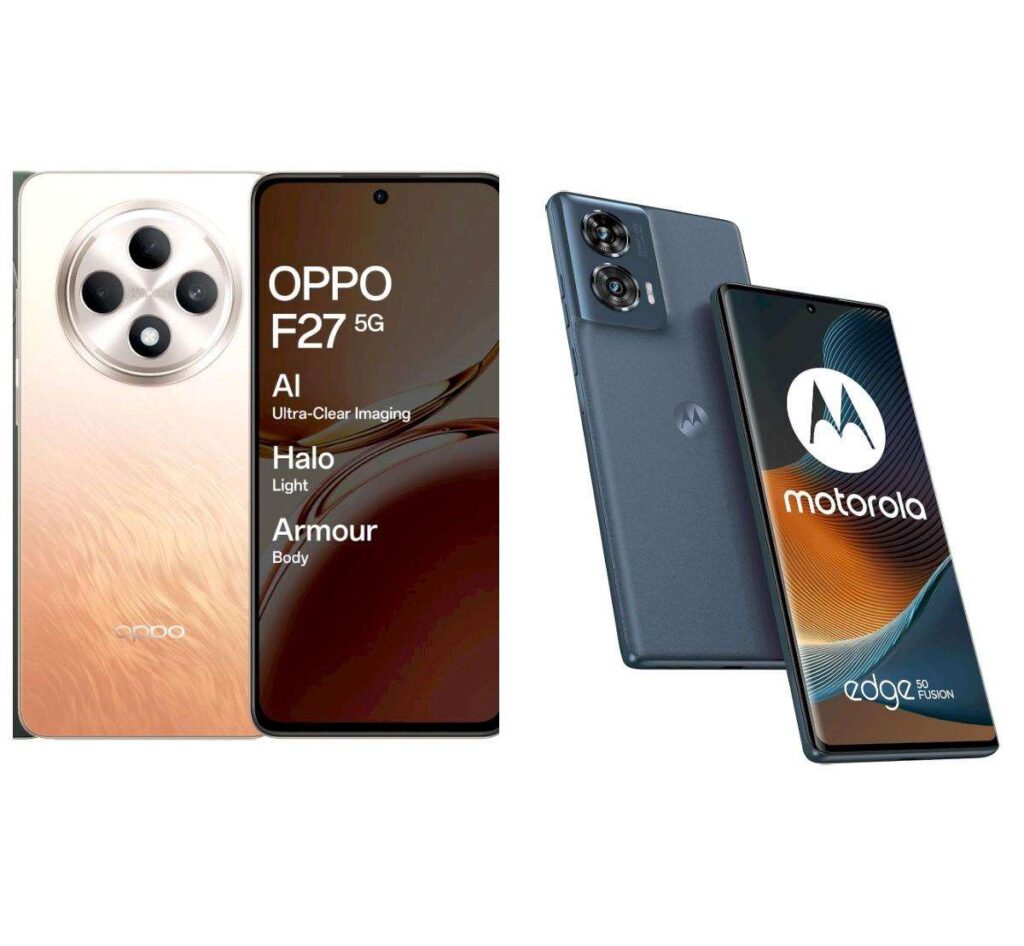 OPPO F27 5G vs Motorola Edge 50 Fusion quale scegliere