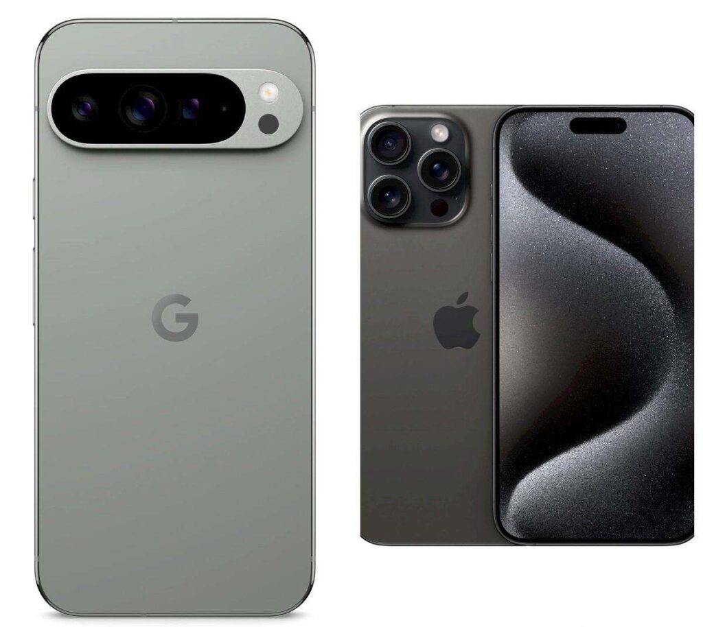 iPhone 15 Pro Max vs Pixel 9 Pro XL quale scegliere
