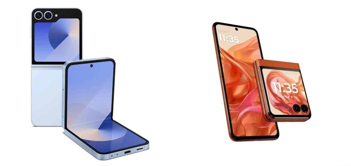 Samsung Galaxy Z Flip 6 vs Motorola Razr 2024: quale flip scegliere?