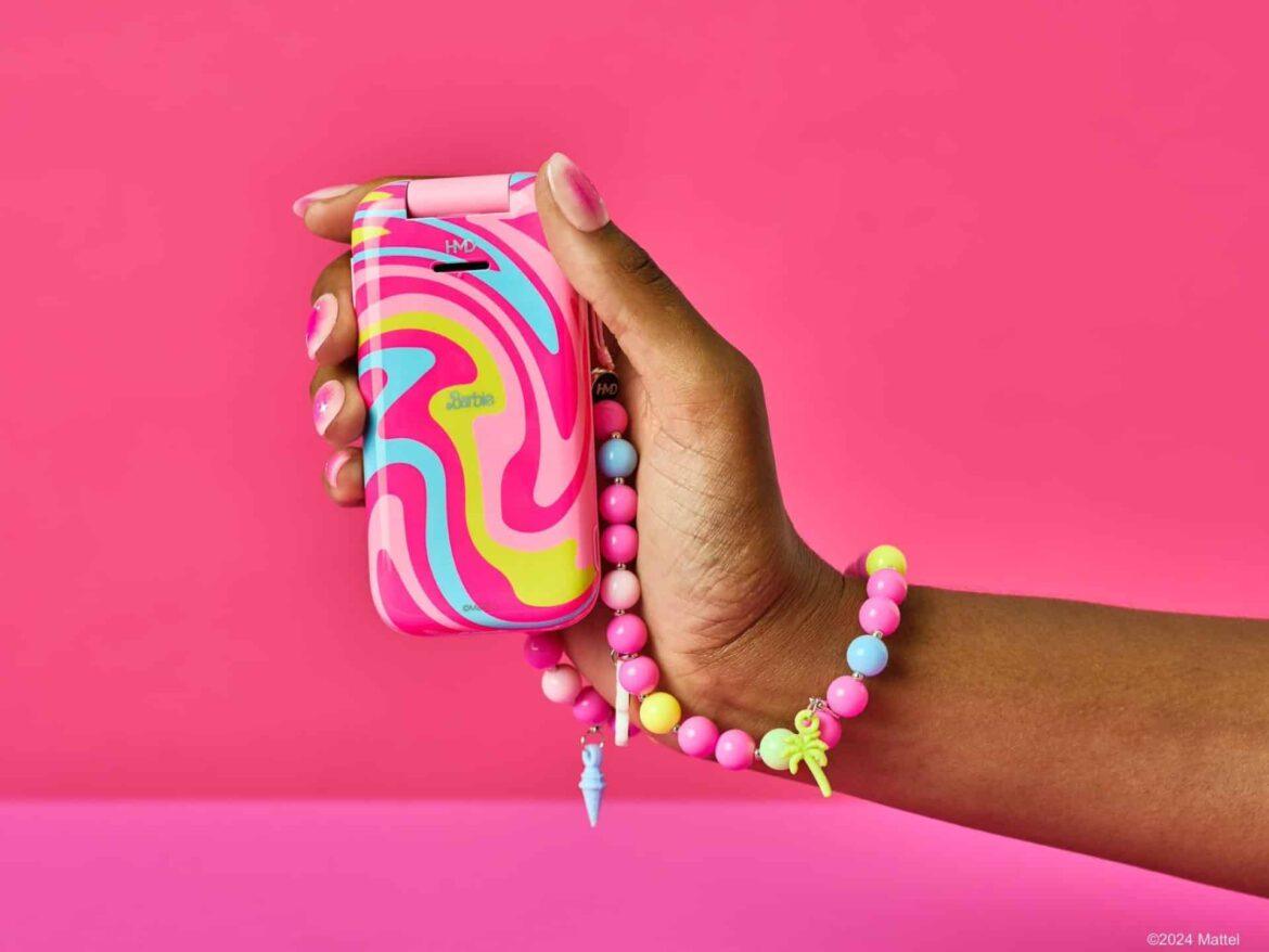 HMD Barbie Flip Phone