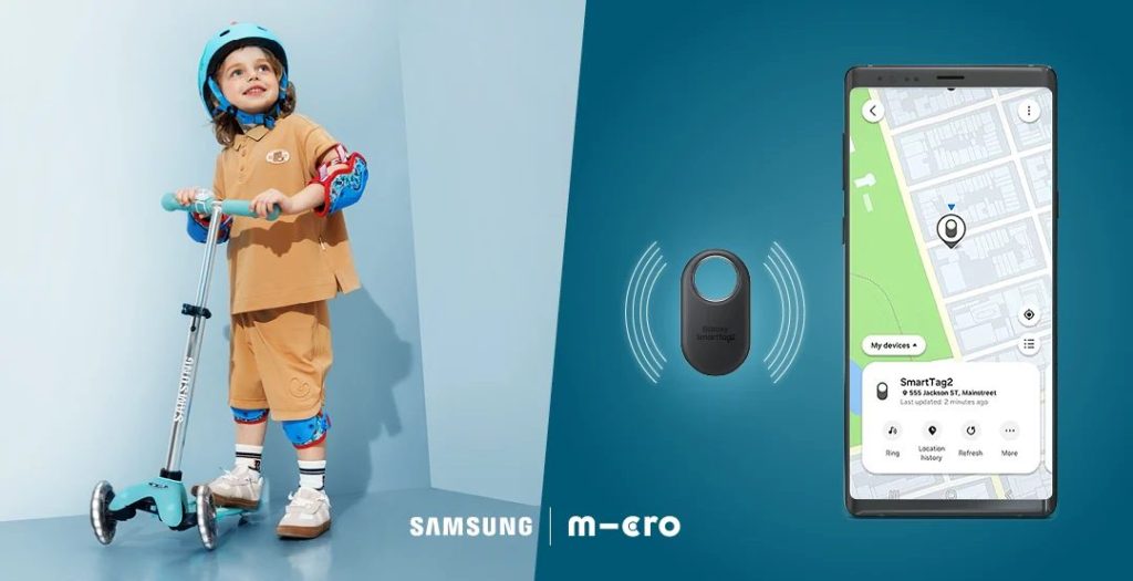 Samsung: Chip moderni e scooter per bambini con SmartTag 2 integrato 9 image 33 5